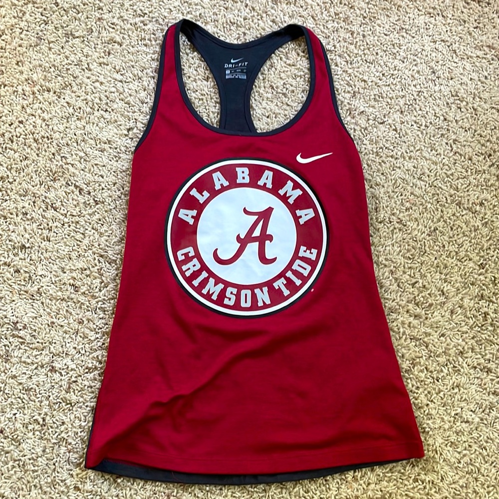 Nike dry fit tank Alabama XS EUC